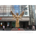 western angel bronze sculpture urban decoration